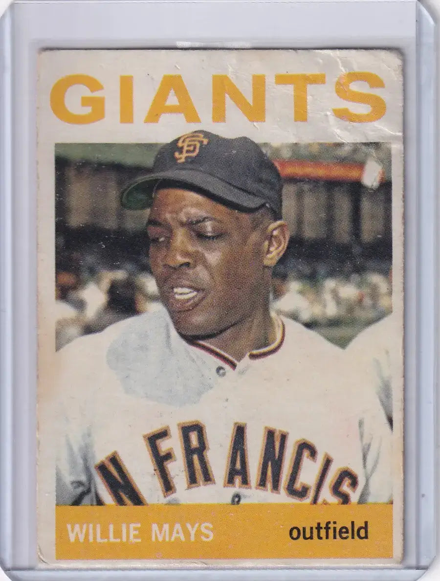 1964 Topps Baseball #150 Willie Mays - San Francisco Giants