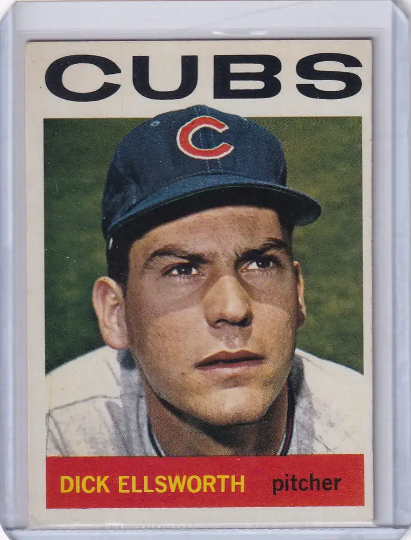 1964 Topps Baseball #220 Dick Ellsworth - Chicago Cubs