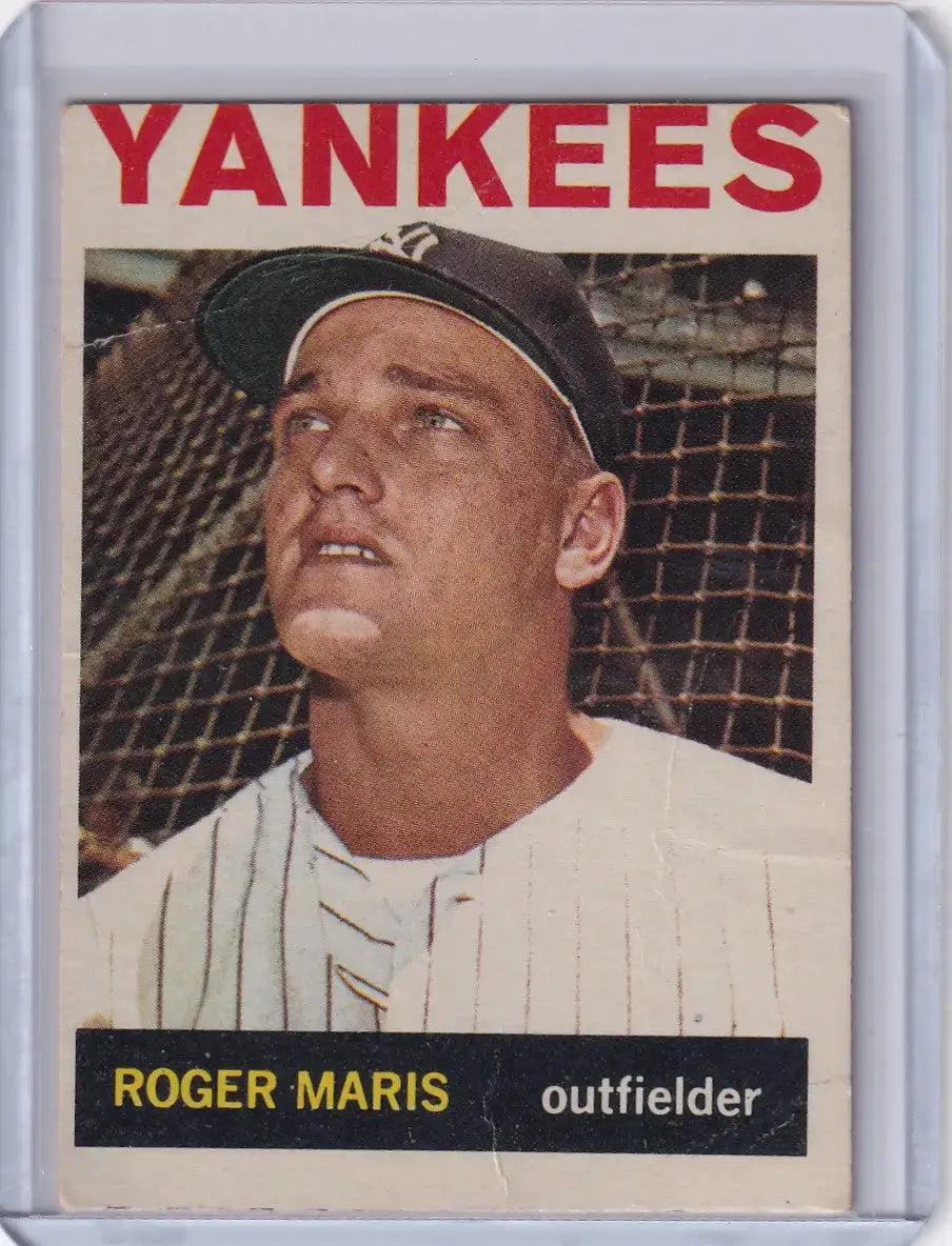 1964 Topps Baseball #225 Roger Maris - New York Yankees