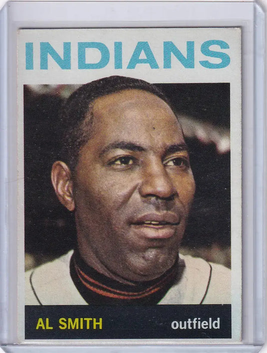 1964 Topps Baseball #317 Al Smith - Cleveland Indians - Baseball Card Single