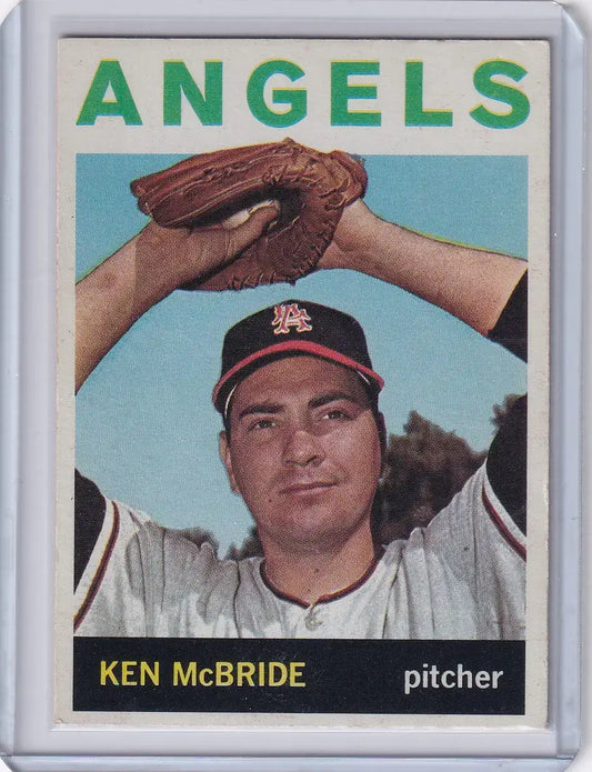 1964 Topps Baseball #405 Ken McBride - Los Angeles Angels - Baseball Card Single