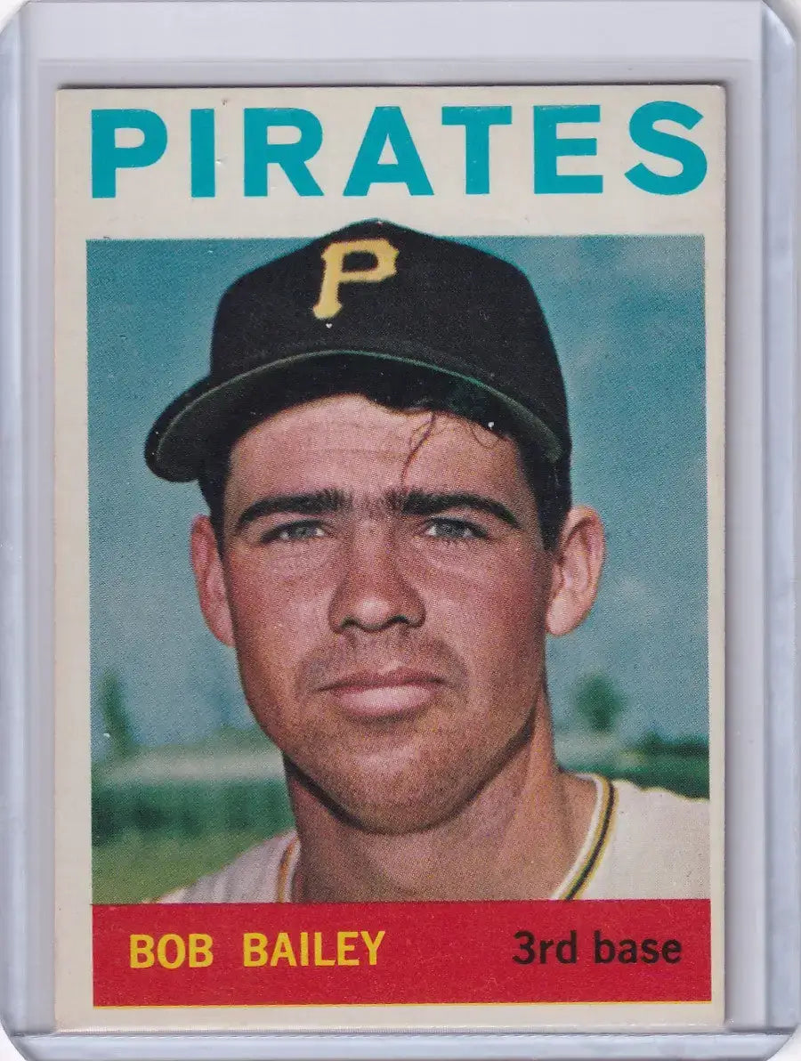 1964 Topps Baseball #91 Bob Bailey - Pittsburgh Pirates