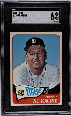 1965 Topps Al Kaline #130 Baseball SGC 6