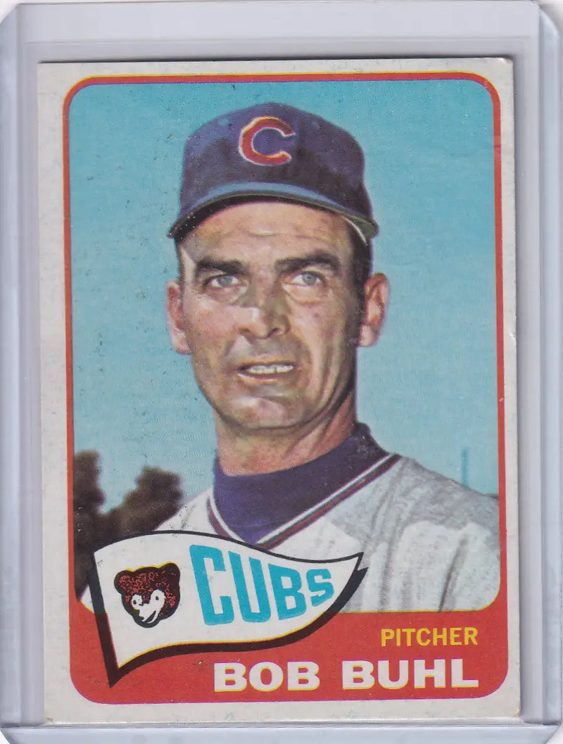 1965 Topps Baseball #264 Bob Buhl - Chicago Cubs