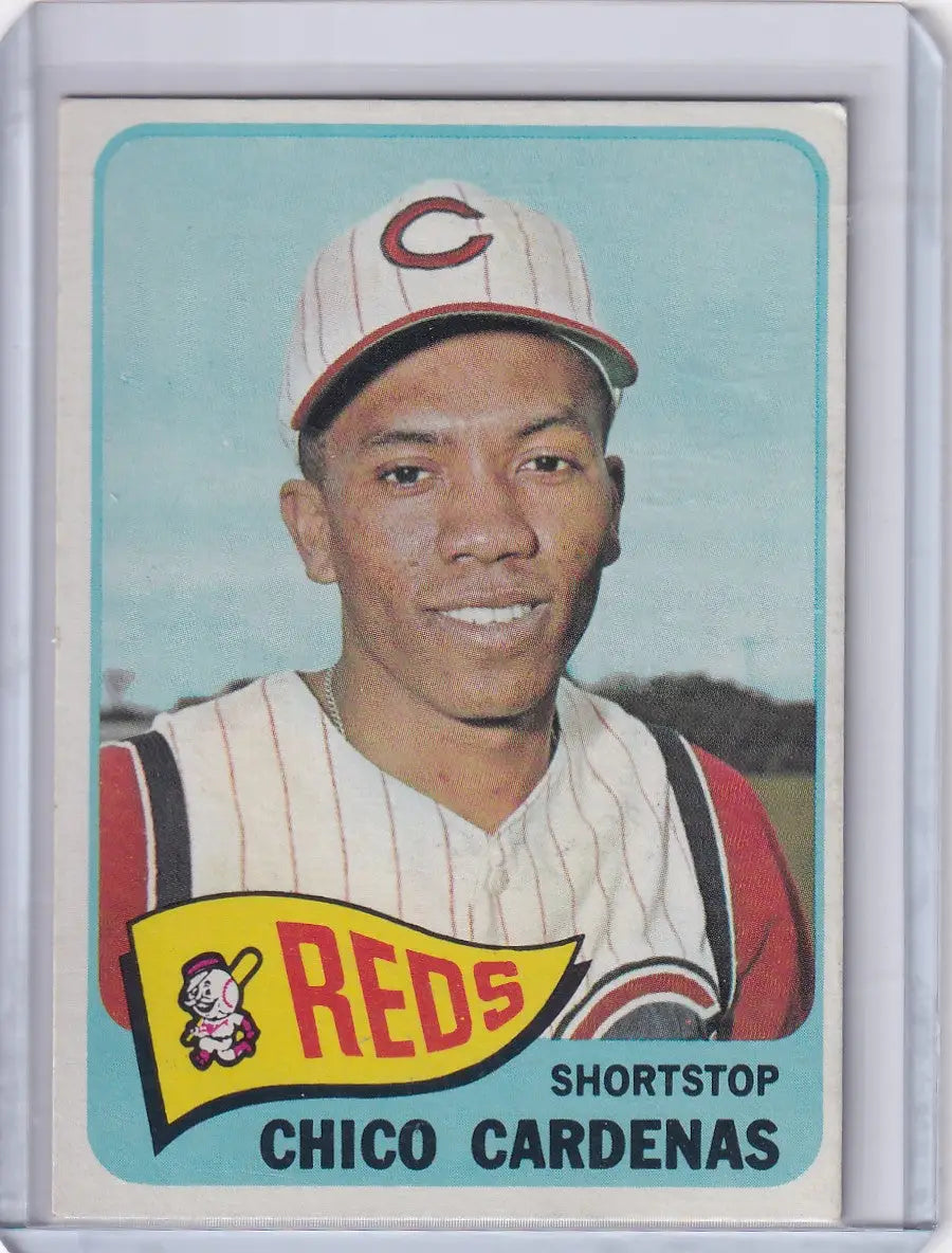 1965 Topps Baseball #437 Chico Cardenas - Cincinnati Reds