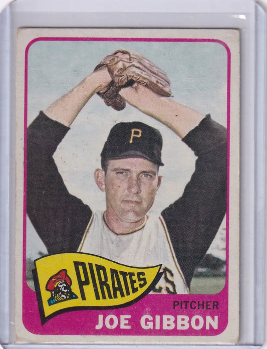 1965 Topps Baseball #54 Joe Gibbon - Pittsburgh Pirates - Baseball Card Single