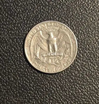 1965 USA Quarter Dollar Clad Coin No Mint Mark - Very Good - Collectible US Coin