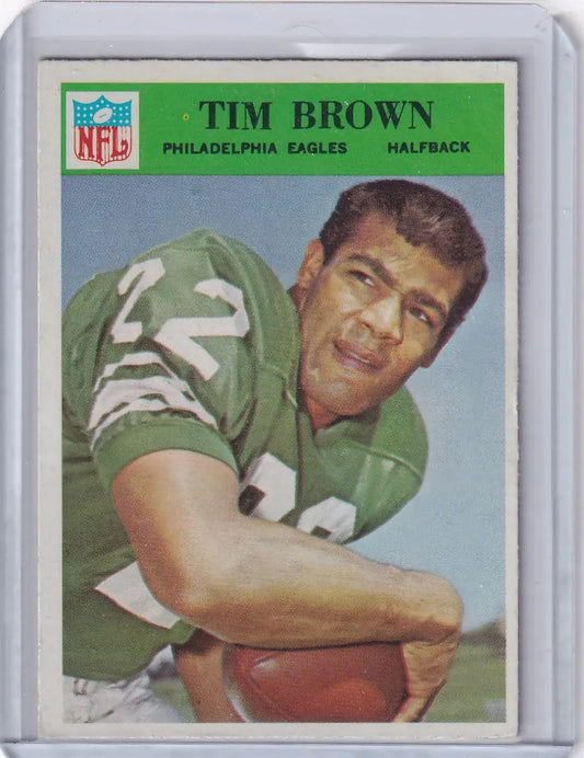 1966 Philadelphia Football #135 Timmy Brown - Philadelphia Eagles