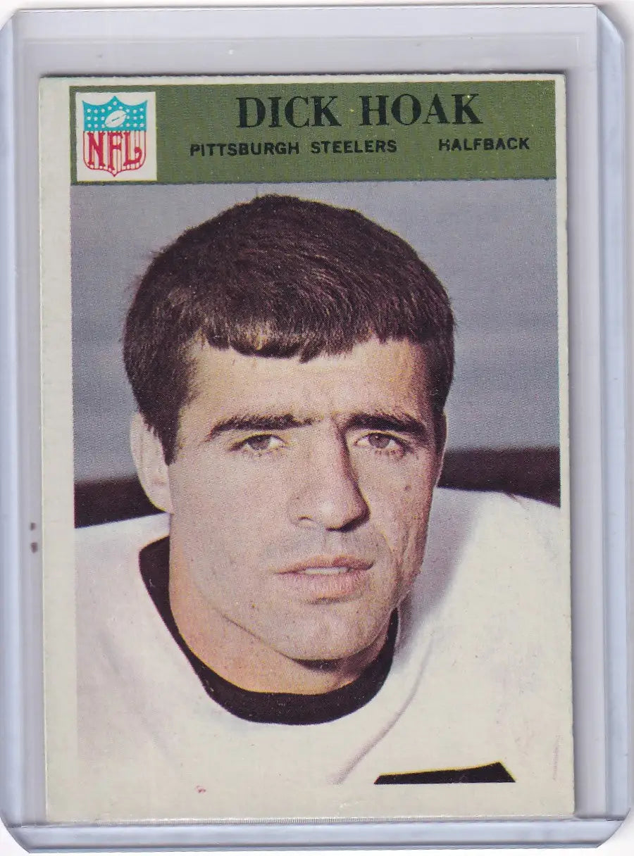 1966 Philadelphia Football #149 Dick Hoak - Pittsburgh Steelers RC