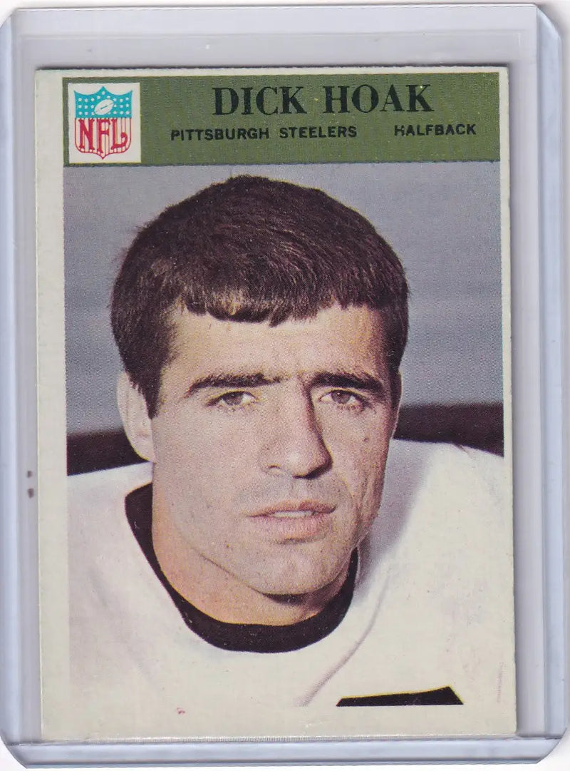 1966 Philadelphia Football #149 Dick Hoak - Pittsburgh Steelers RC