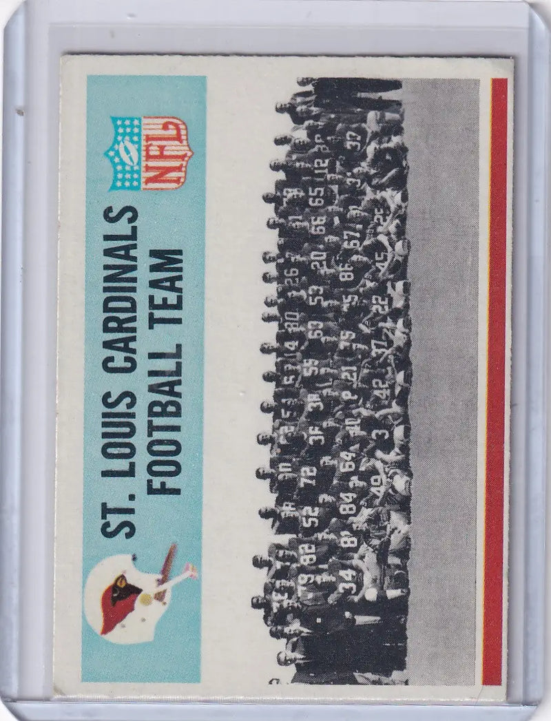 1966 Philadelphia Football #157 St. Louis Cardinals Team