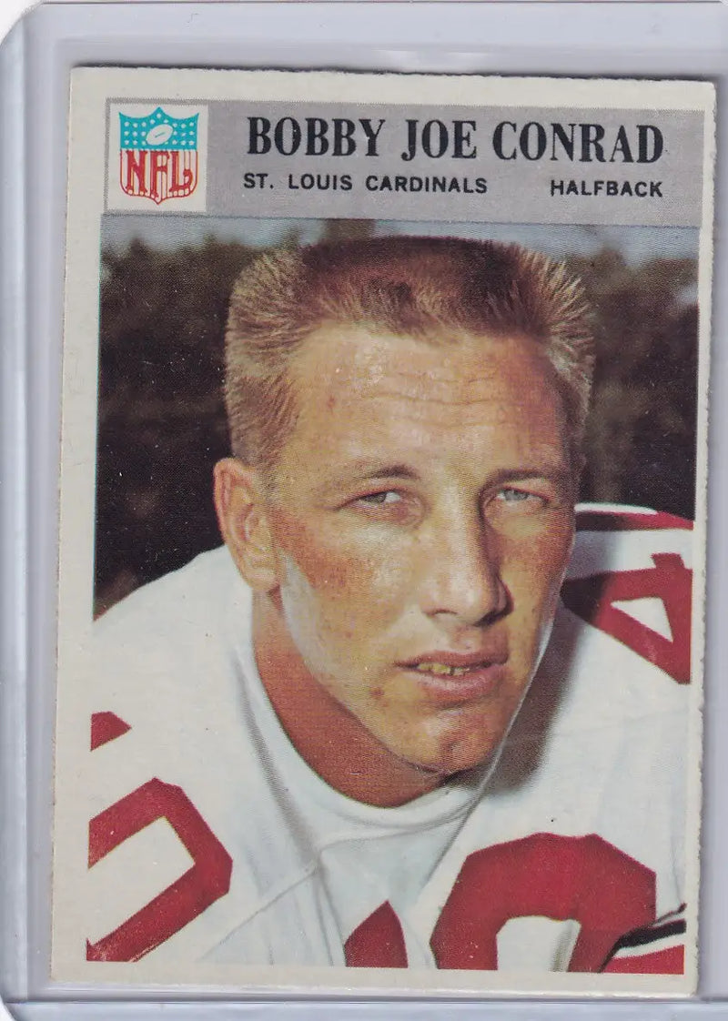 1966 Philadelphia Football #159 Bobby Joe Conrad - St. Louis Cardinals