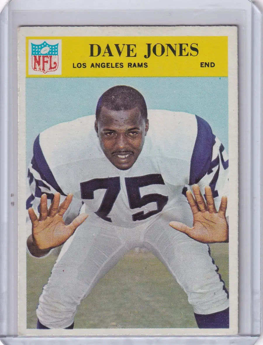 1966 Philadelphia Football #96 Deacon Jones - Los Angeles Rams - Football Card Single