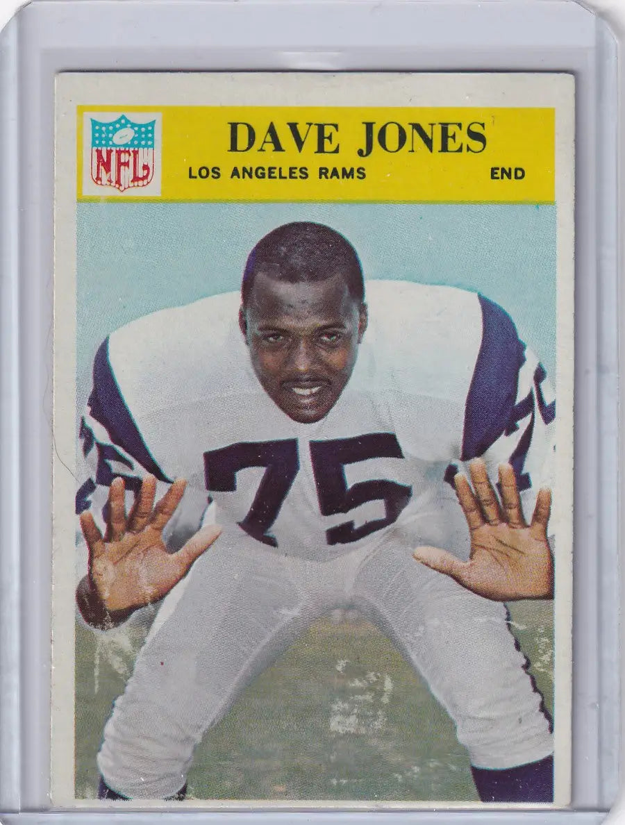 1966 Philadelphia Football #96 Deacon Jones - Los Angeles Rams - Football Card Single