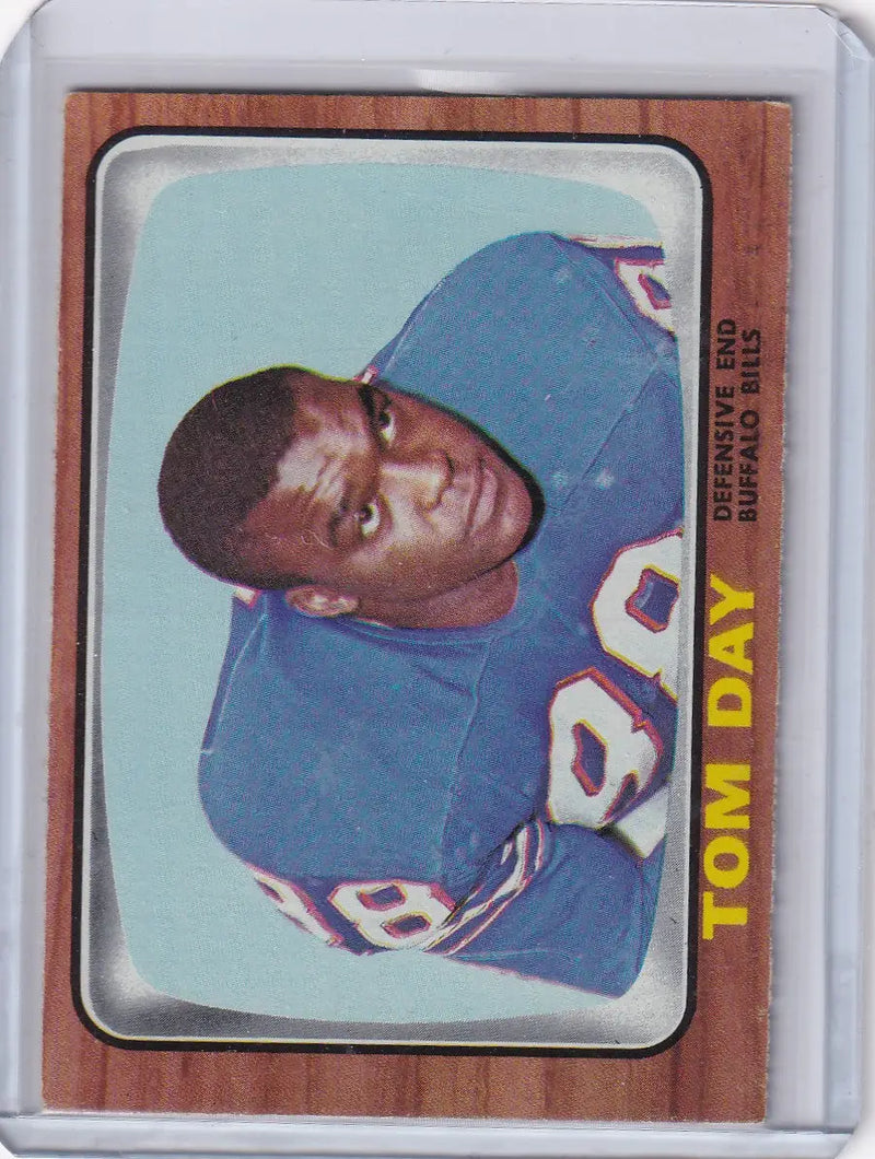 1966 Topps Football #22 Tom Day - Buffalo Bills - Football Card Single