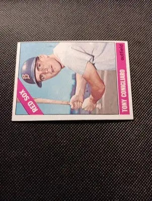 1966 Topps - Tony Conigliaro #380. Red Sox. off center. EX - Baseball Card Single