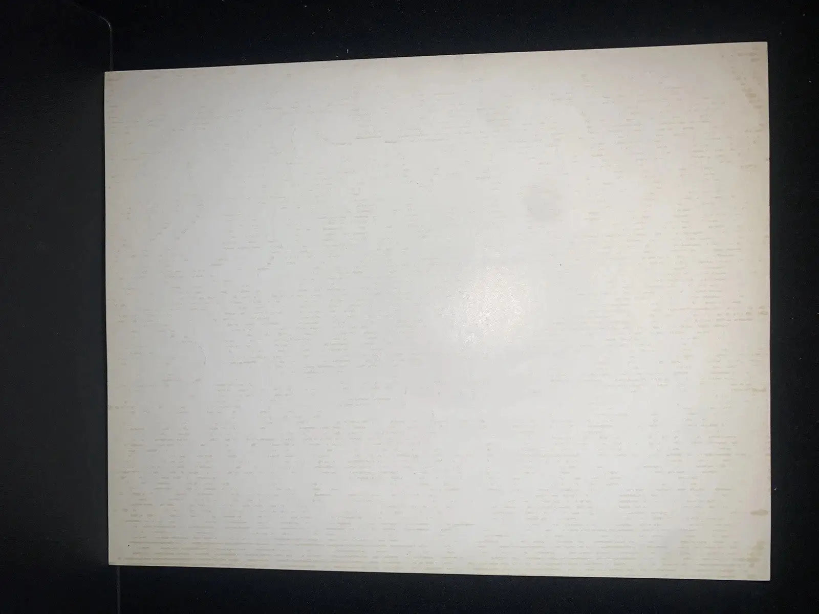 Rectangular white canvas featuring 1967 Houston Astros photo of Joe Morgan