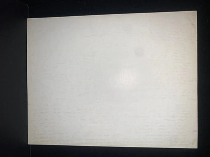 Rectangular white canvas featuring 1967 Houston Astros photo of Joe Morgan