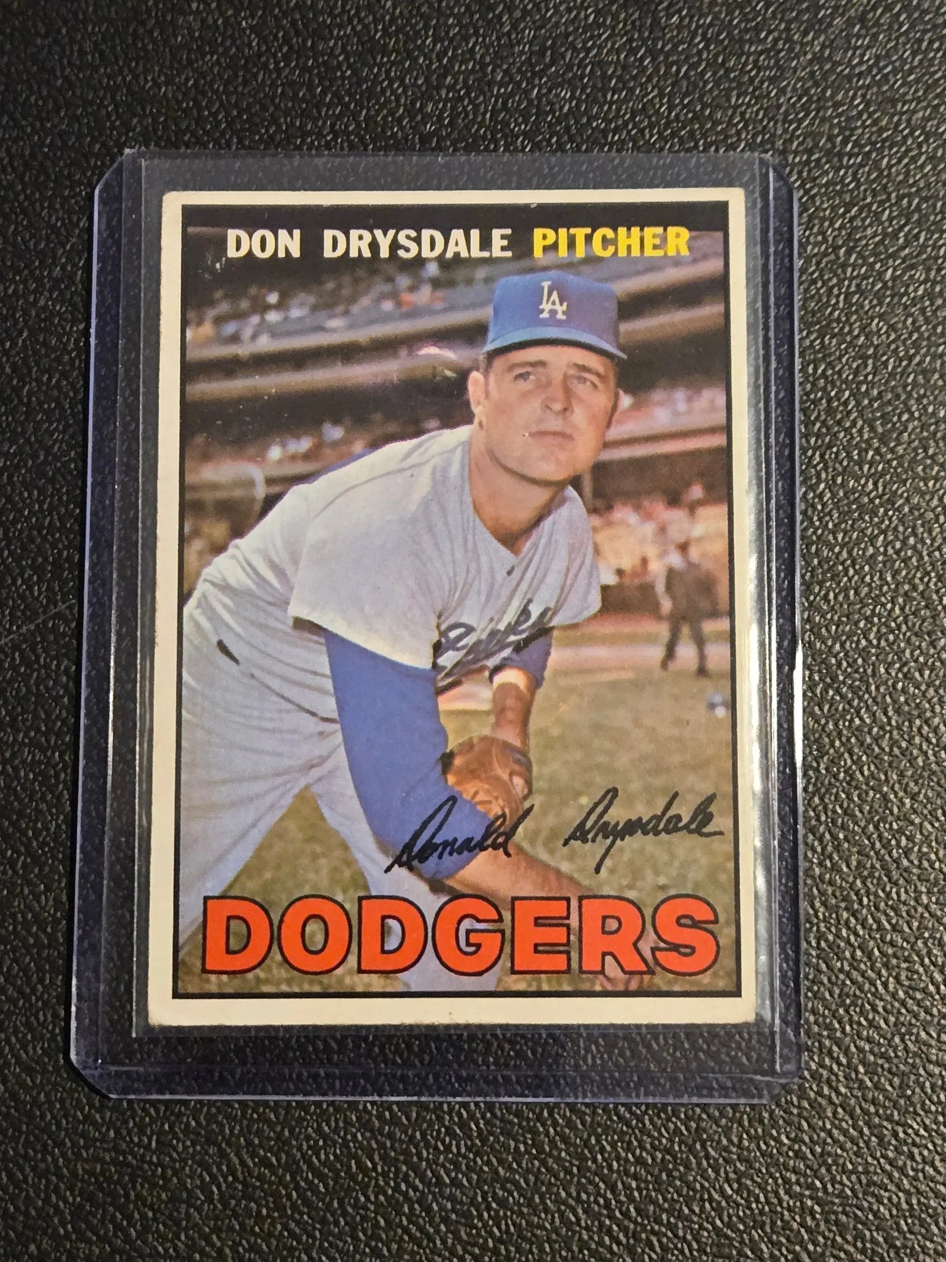 1967 Topps #55 Don Drysdale