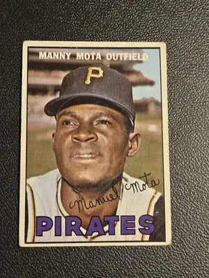 1967 Topps #66 Manny Mota - Baseball Card Single