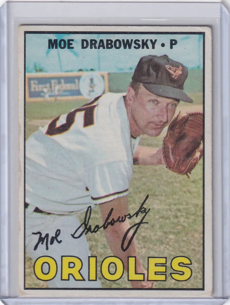1967 Topps Baseball #125 Moe Drabowsky - Baltimore Orioles - Baseball Card Single