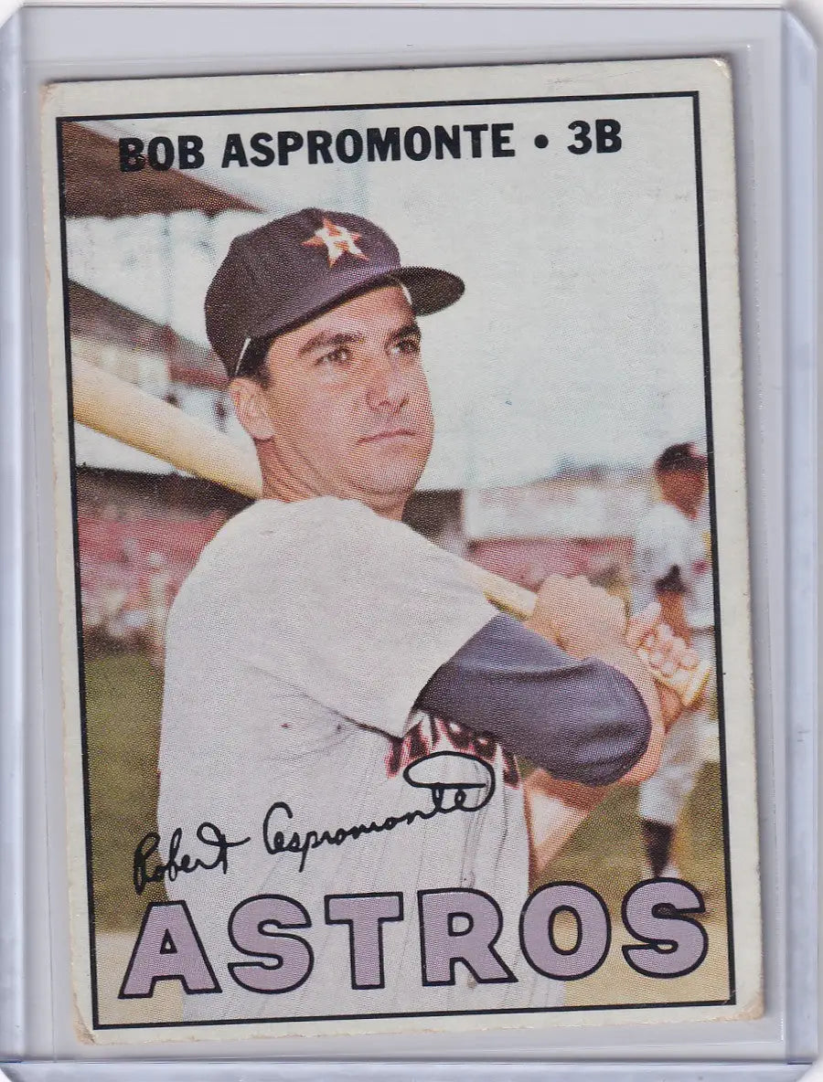1967 Topps Baseball #274 Bob Aspromonte - Houston Astros