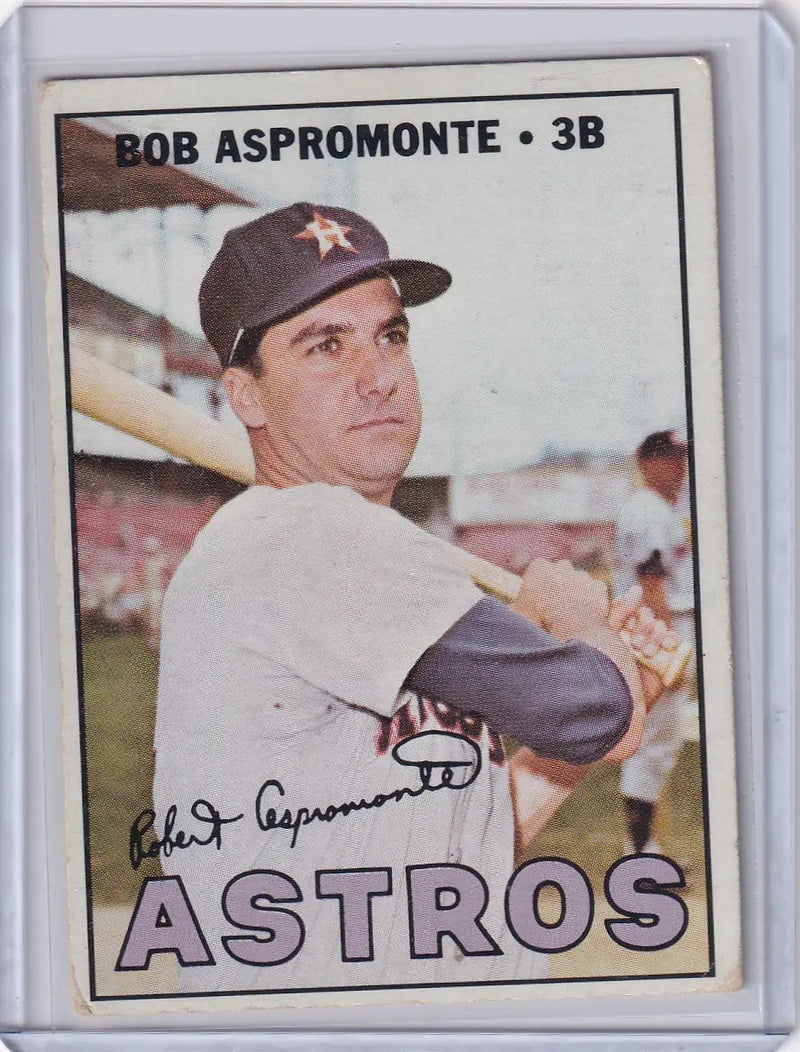 1967 Topps Baseball #274 Bob Aspromonte - Houston Astros