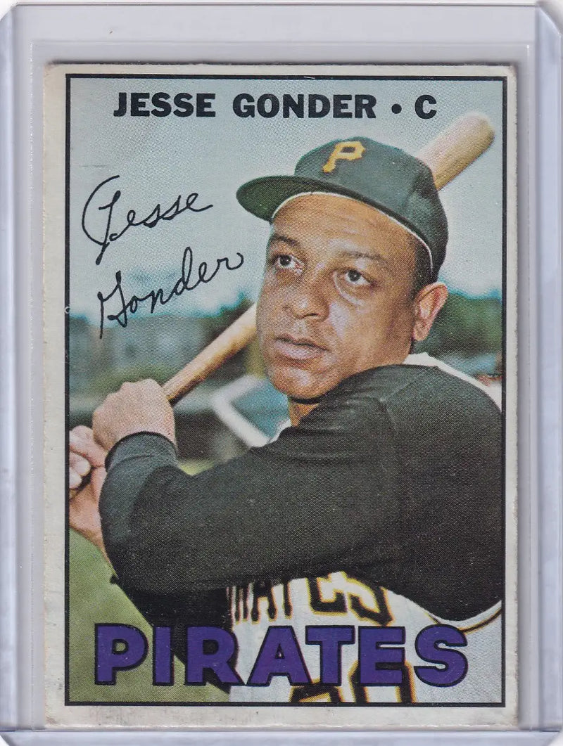 1967 Topps Baseball #301 Jesse Gonder - Pittsburgh Pirates