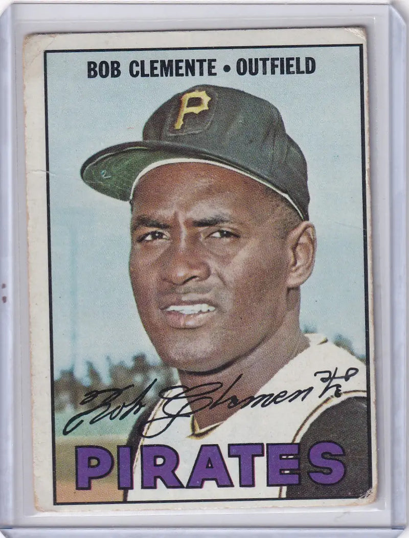1967 Topps Baseball #400 Roberto Clemente - Pittsburgh Pirates DP