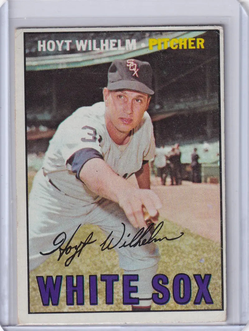 1967 Topps Baseball #422 Hoyt Wilhelm - Chicago White Sox