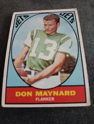 1967 Topps - Don Maynard #97. NY Jets. VG+ - Football Card Single