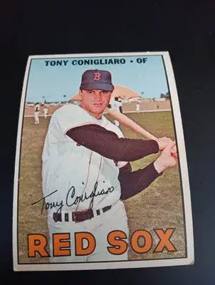 1967 Topps - Tony Conigliaro #280. Red Sox. EX - Baseball Card Single
