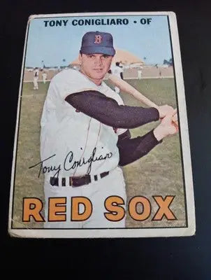1967 Topps - Tony Conigliaro #280. Red Sox. VG+ - Baseball Card Single