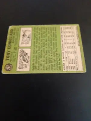 1967 Topps - Tony Conigliaro #280. Red Sox. VG+ - Baseball Card Single
