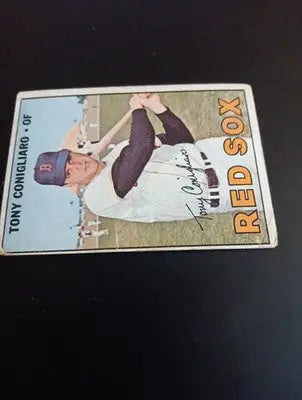 1967 Topps - Tony Conigliaro #280. Red Sox. VG+ - Baseball Card Single