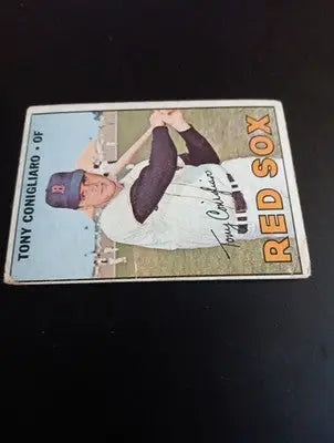 1967 Topps - Tony Conigliaro #280. Red Sox. VG+ - Baseball Card Single