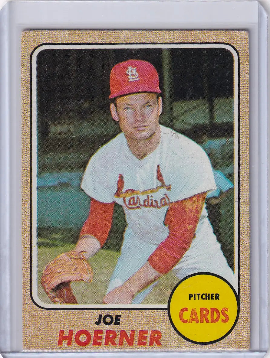 1968 Topps Baseball #227 Joe Hoerner - St. Louis Cardinals