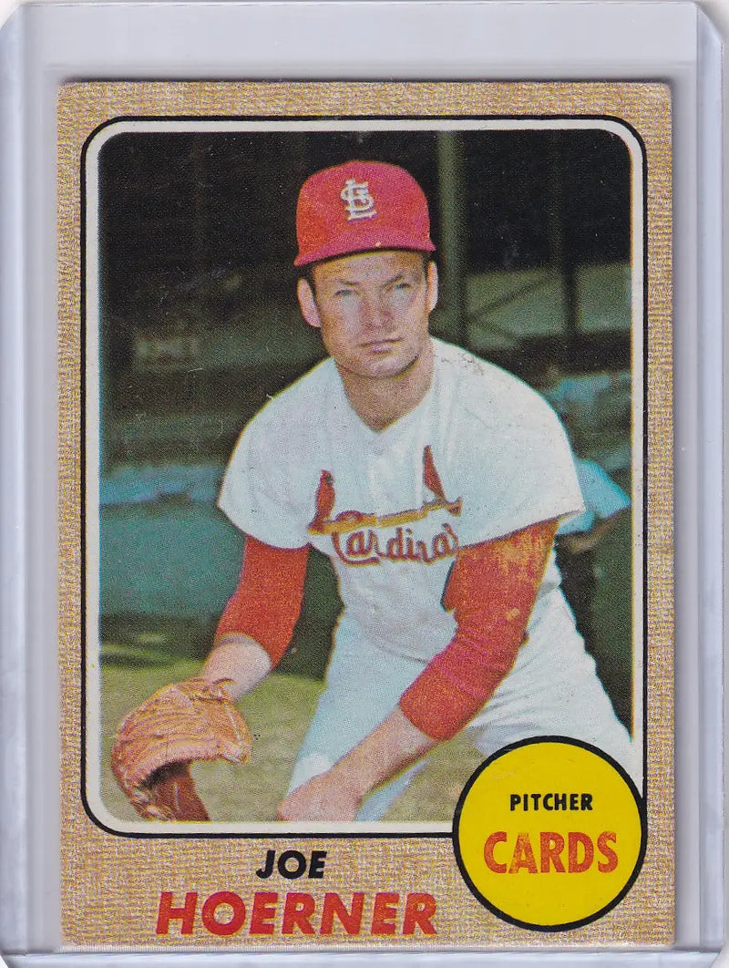1968 Topps Baseball #227 Joe Hoerner - St. Louis Cardinals