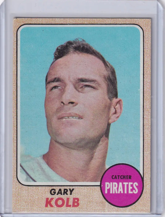1968 Topps Baseball #407 Gary Kolb - Pittsburgh Pirates - Baseball Card Single