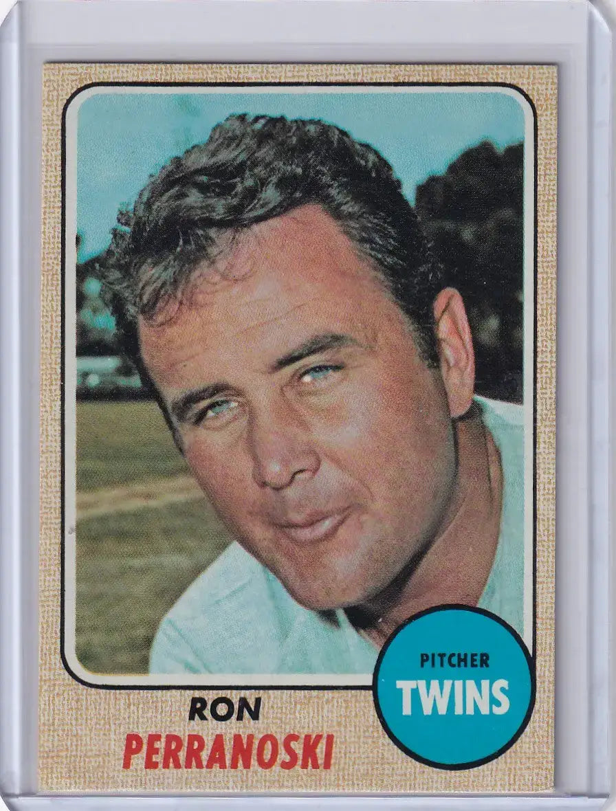 1968 Topps Baseball #435 Ron Perranoski - Minnesota Twins