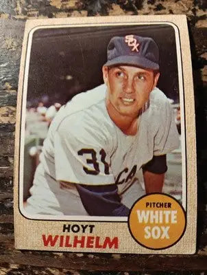 1968 Topps - Hoyt Wilhelm #350. White Sox. EX - Baseball Card Single