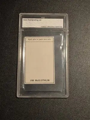 1969 MLB PhotoStamps #NNO Jim McGlothlin FGS 10 - Baseball Card Single