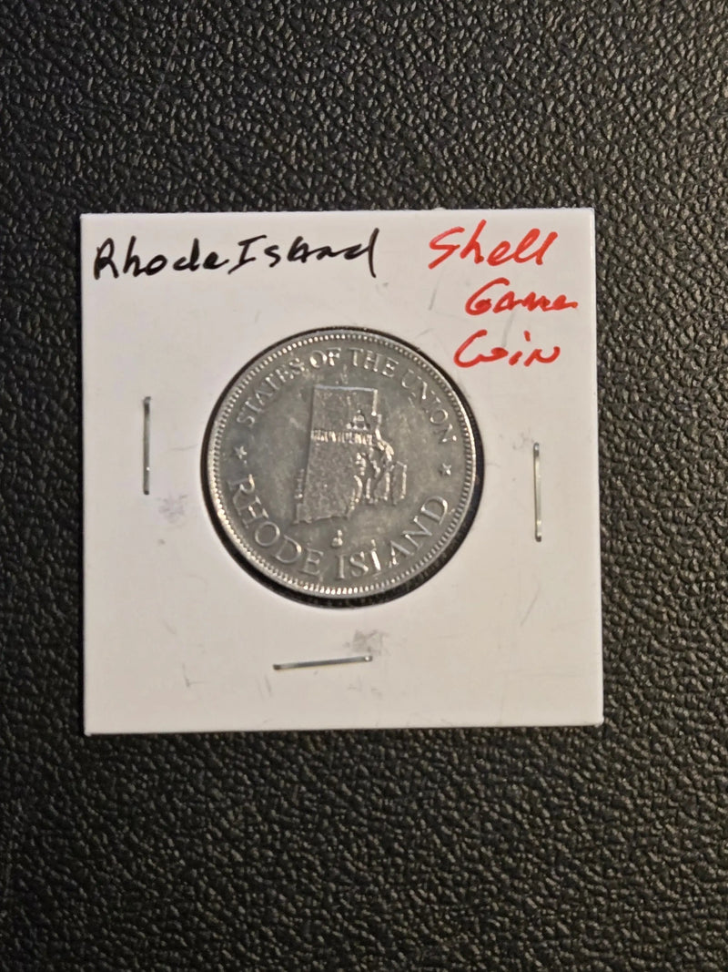 1969 Shell States of the Union Game Token Rhode Island Gas Station Exonumia - Coins & Currency