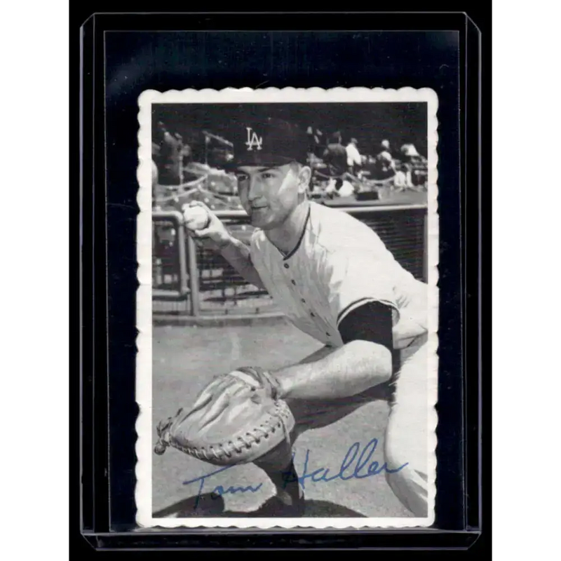 1969 Topps #23 Tom Haller EX Los Angeles Dodgers Baseball Card - Baseball Card Single