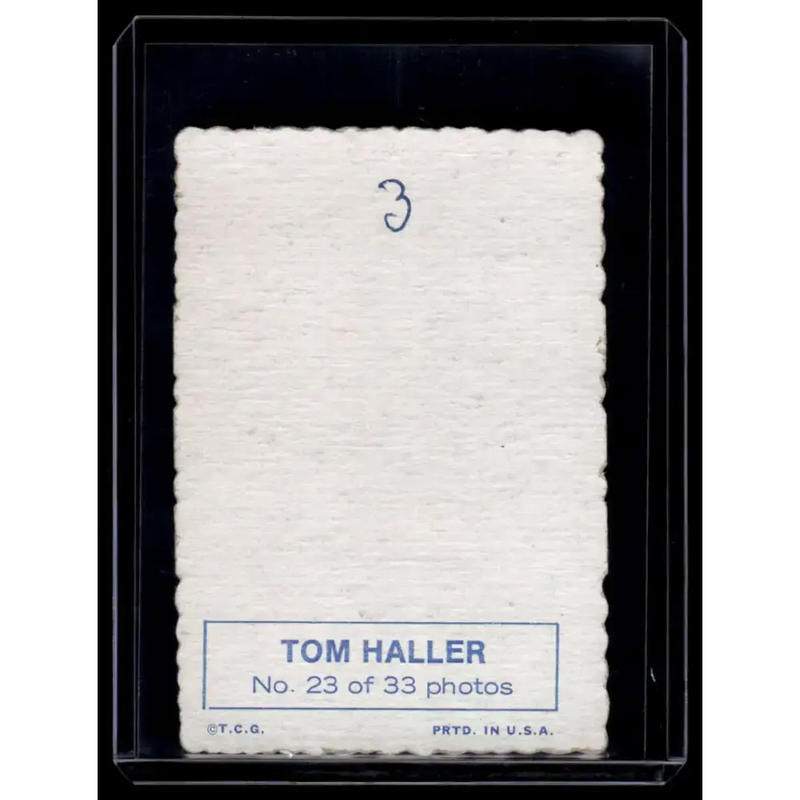 1969 Topps #23 Tom Haller EX Los Angeles Dodgers Baseball Card - Baseball Card Single