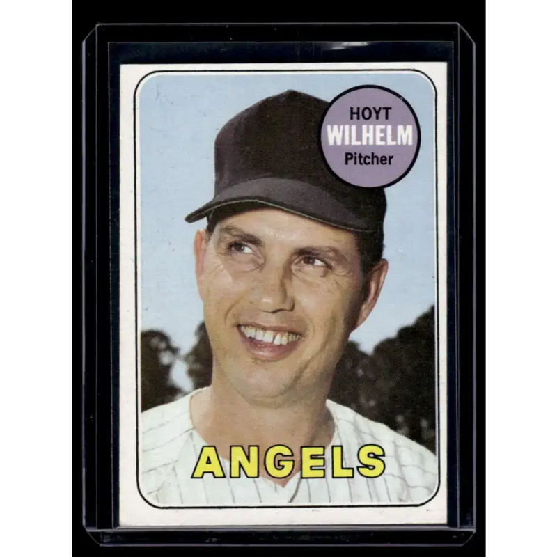 1969 Topps #565 Hoyt Wilhelm VG California Angels Baseball Card - Baseball Card Single