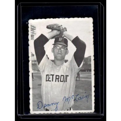 1969 Topps #8 Denny McLain EX Detroit Tigers Baseball Card