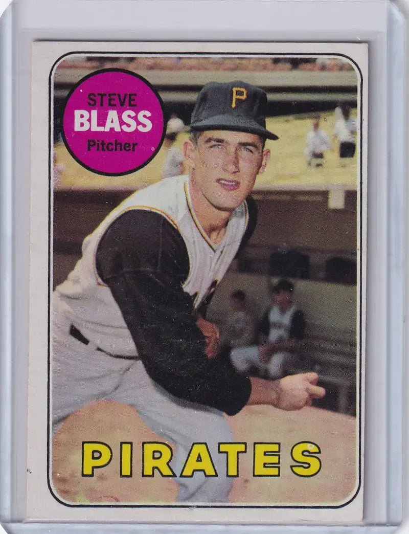 1969 Topps Baseball #104 Steve Blass - Pittsburgh Pirates