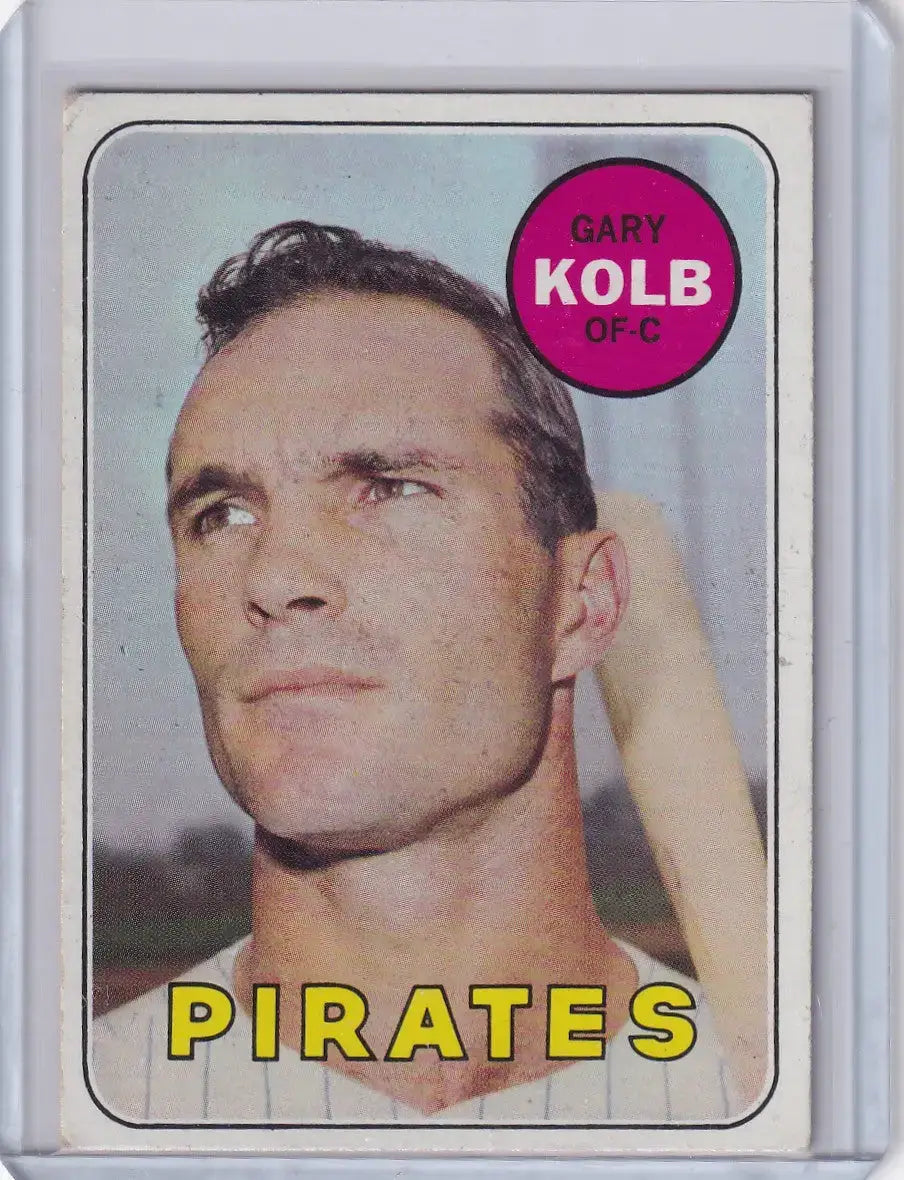 1969 Topps Baseball #307 Gary Kolb - Pittsburgh Pirates
