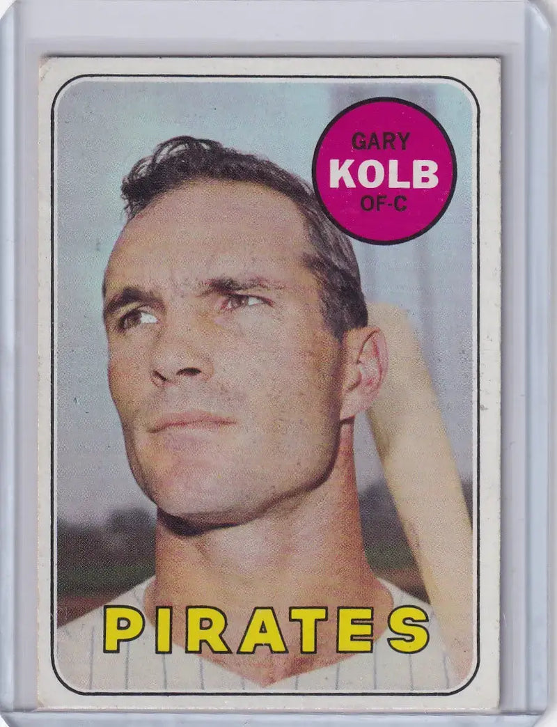 1969 Topps Baseball #307 Gary Kolb - Pittsburgh Pirates